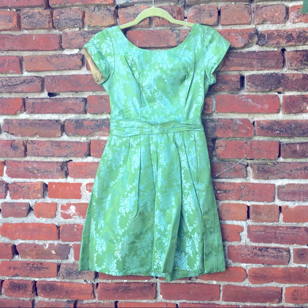 Gorgeous, vintage, handmade, one of a kind floral gown.